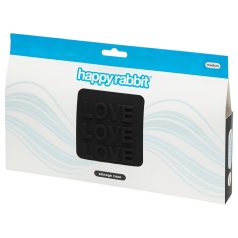   Happyrabbit - τσάντα σεξουαλικών παιχνιδιών (μαύρο) - μεσαίο