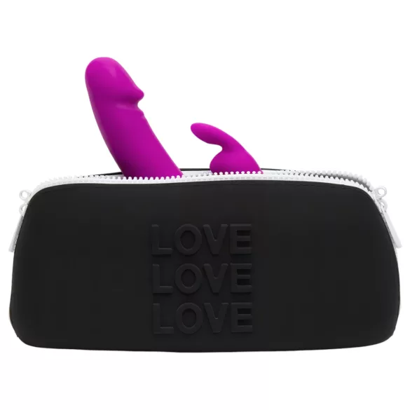 Happyrabbit - νεσεσέρ για sex toys - μεσαίο μέγεθος - μαύρο