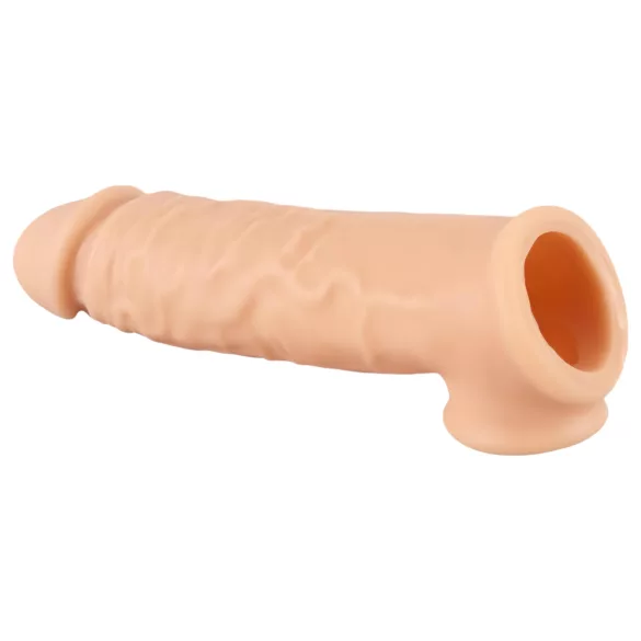 Realistixxx - προέκταση πέους με δαχτυλίδι - 16cm φυσικό