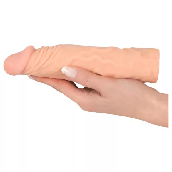 Nature Skin - προέκταση πέους με πάχος - 19,5cm