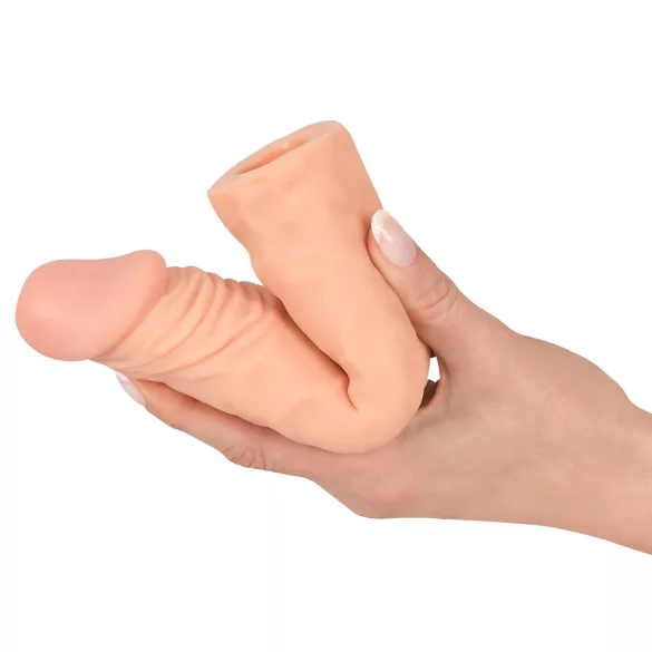 Nature Skin - προέκταση πέους με πάχος - 19,5cm