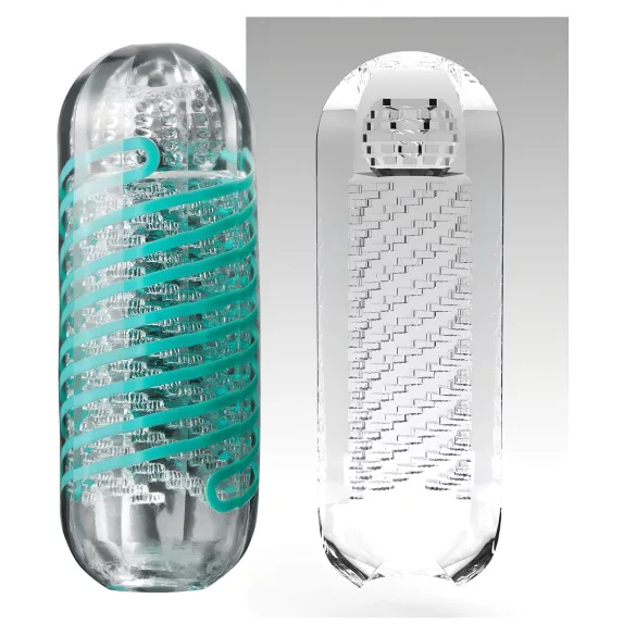 TENGA Spinner Pixel - ανδρικό αυνανιστήρι (διάφανο)