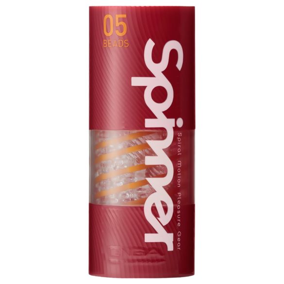 TENGA Spinner Beads - ανδρικό masturbator - διαφανές