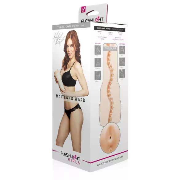 Fleshlight Maitland Ward - ανδρικό ομοίωμα πρωκτού - ρεαλιστική αίσθηση