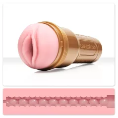   Fleshlight GO - εκπαιδευτικό ομοίωμα vagina γυναίκας - ροζ, compact