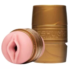   Fleshlight - ανδρικό αυνανιστήρι Quickshot Stamina - μουνί & πρωκτός ροζ