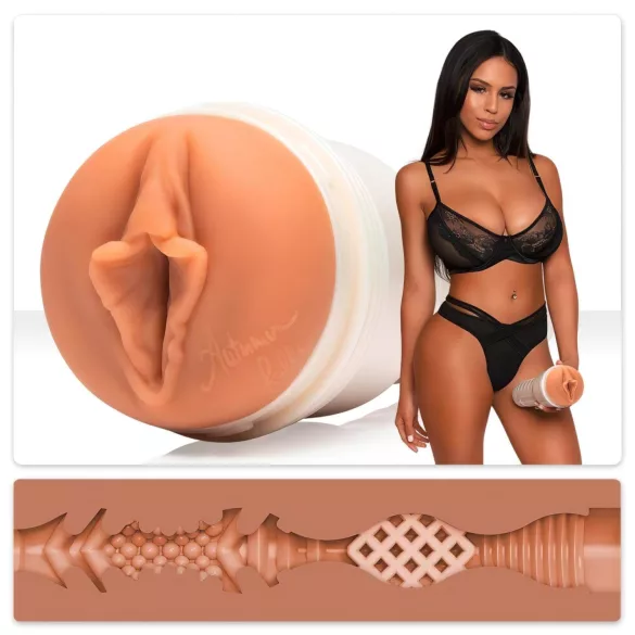 Fleshlight - ρεαλιστικό αυνανιστήρι vagina για άνδρα - φυσική απόχρωση
