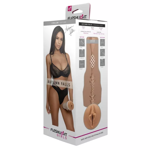 Fleshlight - ρεαλιστικό αυνανιστήρι vagina για άνδρα - φυσική απόχρωση