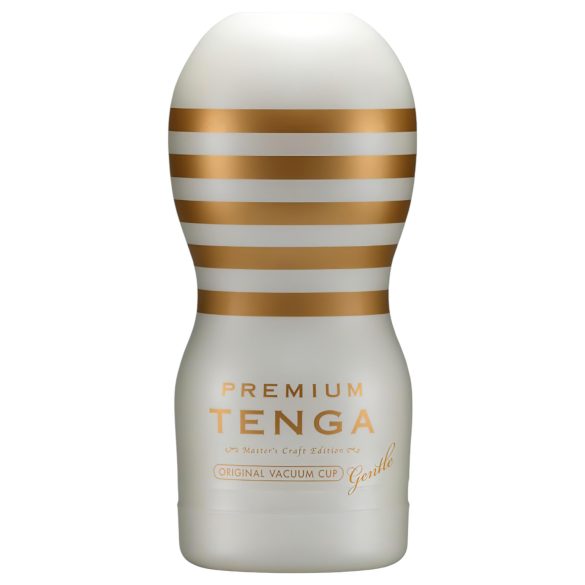 TENGA Premium Gentle - μίας χρήσης λευκός αυνανιστής