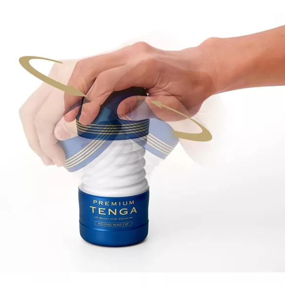 TENGA Premium - ανδρικός αυνανιστήρας μιας χρήσης - Rolling Head