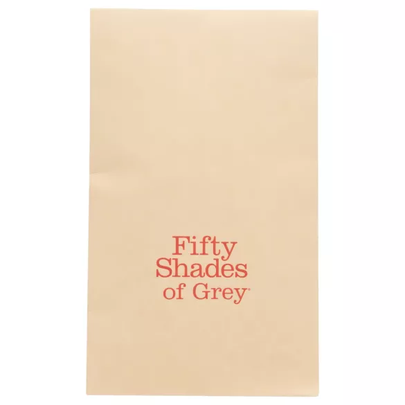 Fifty Shades of Grey - ερωτικό φίμωτρο στόματος - δέρμα μαύρο κόκκινο