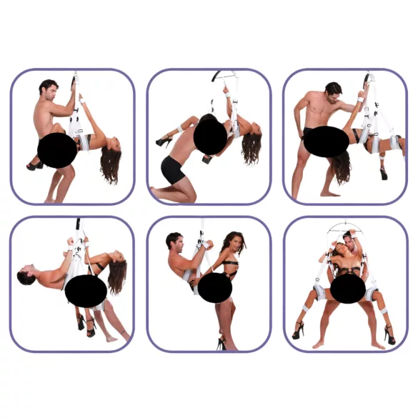 Fetish - αιώρα BDSM - λευκό - sex swing για ζευγάρια