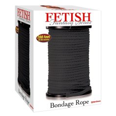 Σκοινί Bondage Fetish Shibari - 60μ (μαύρο)