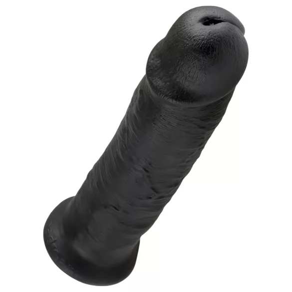 King Cock - ομοίωμα πέους με βεντούζα 25cm - μαύρο