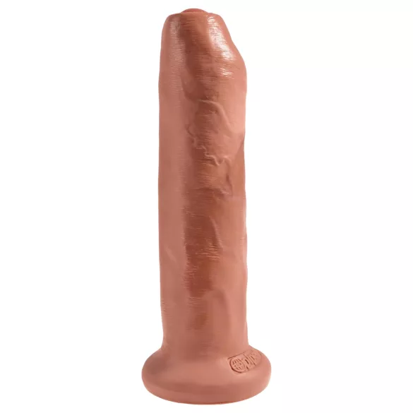 King Cock - ρεαλιστικό δονητής - σκούρο φυσικό - 18cm