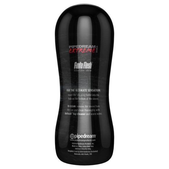 PDX Elite - ανδρικός δονητής αυνανιστήρι πρωκτού - ρεαλιστικό δέρμα - μπεζ