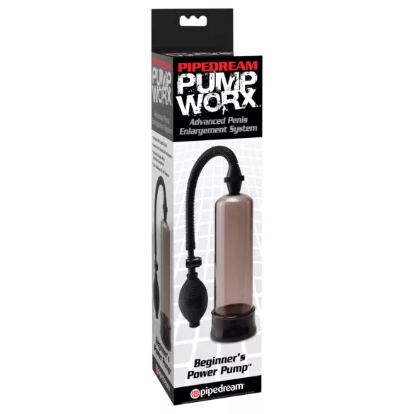 Pump Worx - αντλία πέους - αρχάριος - μαύρο