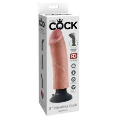  King Cock 8 - ευέλικτος, ρεαλιστικός δονητής (25cm)