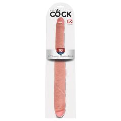   King Cock 16 Tapered - ρεαλιστικό διπλό ομοίωμα (41cm) - φυσικό