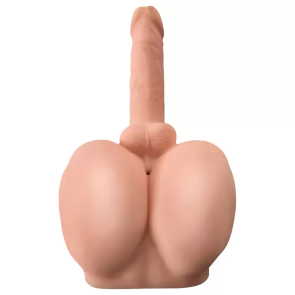 PDX Dirty Talk - ρεαλιστικός ανδρικός κορμός με dildo - φυσικό χρώμα