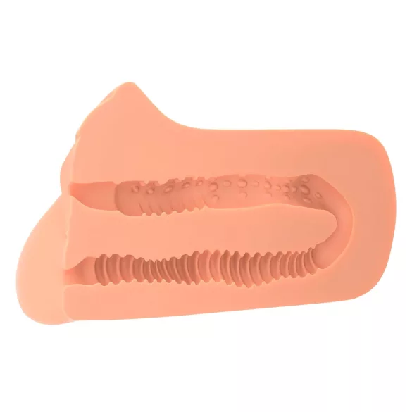 PDX - ανδρικός masturbator 2σε1 - ρεαλιστική υφή - φυσικό χρώμα