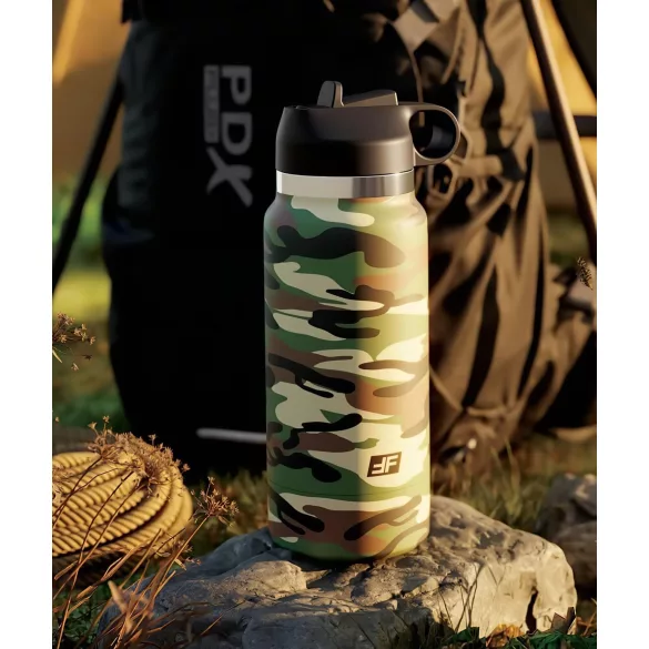 PDX - Fap Flask Happy Camper - αυνανιστής σε παγούρι (πράσινο-μαύρο)