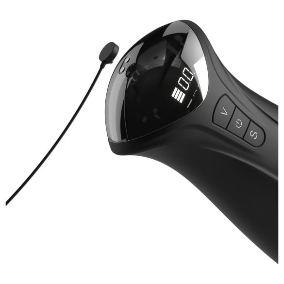 PDX Elite - ανδρικός masturbator με αναρρόφηση & δόνηση - μαύρο