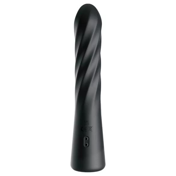 Anal Fantasy Twist Ecstasy - περιστρεφόμενος/παλμικός πρωκτικός δονητής (μαύρο)