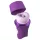 Fantasy For Her Lush Kiss Plush - δονητής διέγερσης κλειτορίδας με αναρρόφηση και γλωσσάκι (μοβ)