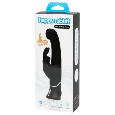   Happyrabbit G-spot - Επαναφορτιζόμενος δονητής με κίνηση κουνήματος (μαύρο)