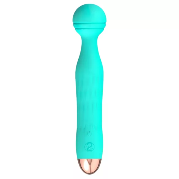 Cuties Mini Wand - επαναφορτιζόμενο, αδιάβροχο δονητής μασάζ (πράσινο)