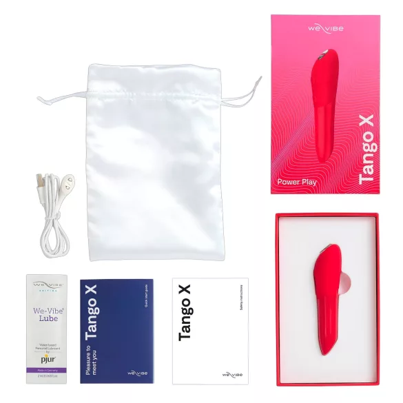 We-Vibe Tango X - δονητής ράβδου επαναφορτιζόμενος αδιάβροχος κοραλί