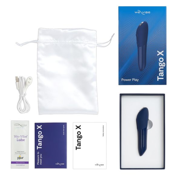 We-Vibe Tango X - δονητής σφαίρα αδιάβροχος - μπλε