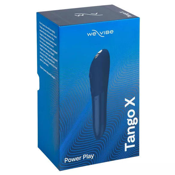 We-Vibe Tango X - δονητής σφαίρα αδιάβροχος - μπλε