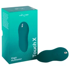   We-Vibe Touch X - επαναφορτιζόμενος, αδιάβροχος δονητής κλειτορίδας (πράσινος)