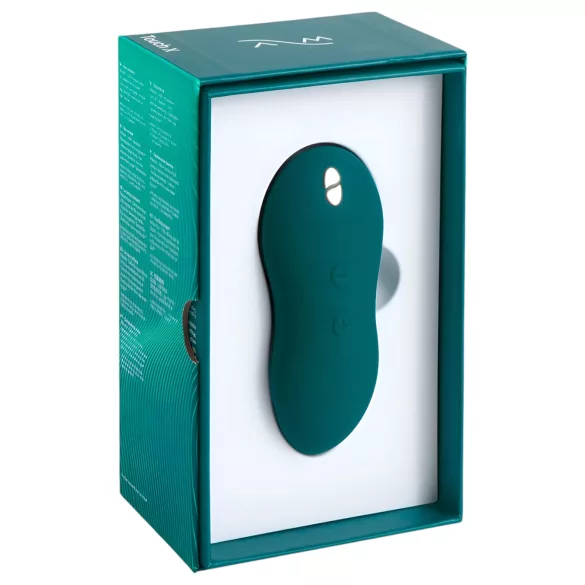 We-Vibe Touch X - επαναφορτιζόμενος, αδιάβροχος δονητής κλειτορίδας (πράσινος)