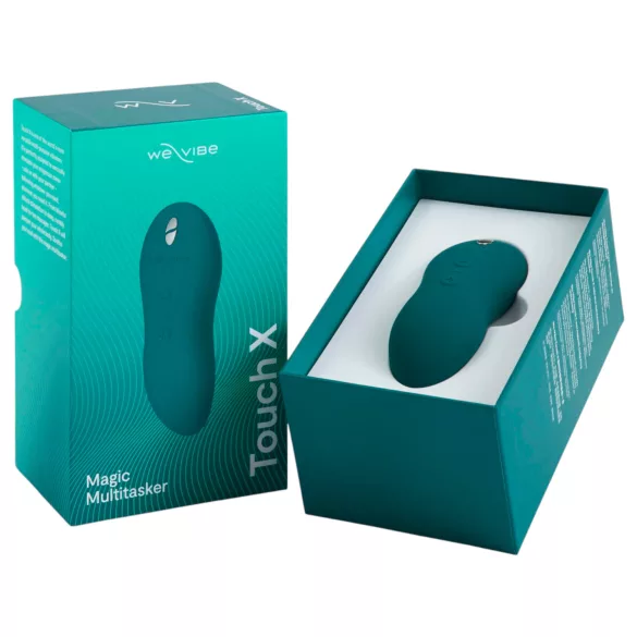 We-Vibe Touch X - επαναφορτιζόμενος, αδιάβροχος δονητής κλειτορίδας (πράσινος)