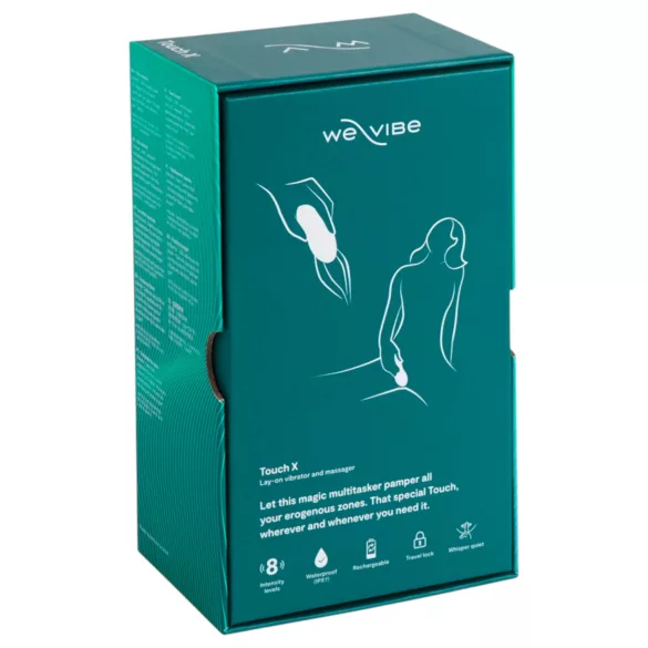 We-Vibe Touch X - επαναφορτιζόμενος, αδιάβροχος δονητής κλειτορίδας (πράσινος)
