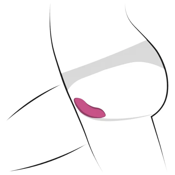 Svakom Edeny - δονητής για εσώρουχο με app - επαναφορτιζόμενος - μωβ