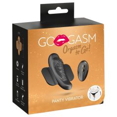   GoGasm Panty - επαναφορτιζόμενος κλειτοριδικός δονητής με τηλεχειρισμό (μαύρο)