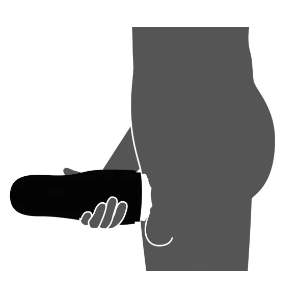 Rebel - ανδρικός masturbator - 3 λειτουργίες, θερμαινόμενος, επαναφορτιζόμενος