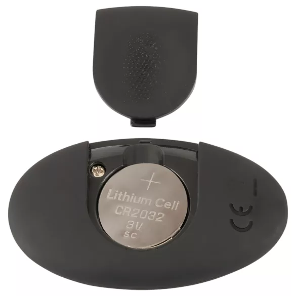 Rebel RC - αντλία πρωκτικό δονητή με τηλεχειριστήριο επαναφορτιζόμενο μαύρο