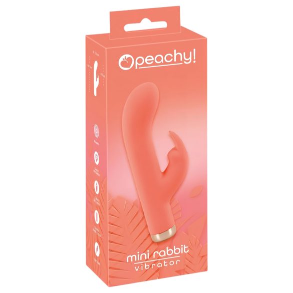 You2Toys peachy! mini rabbit - επαναφορτιζόμενος δονητής κουνελάκι (ροδακινί)