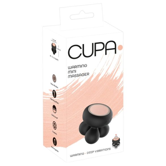 You2Toys CUPA Mini - Θερμαινόμενο μασάζ δονητής (μαύρο)