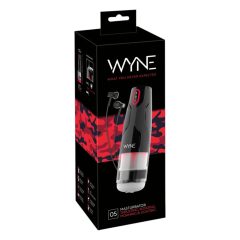 WYNE 05 - Rechargeable rotary masturbator (black and white)