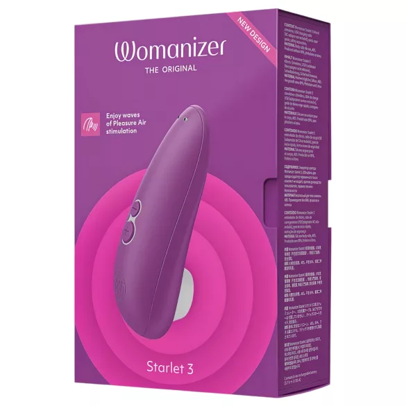 Womanizer - συσκευή κλειτοριδικής διέγερσης με κύματα αέρα - μοβ