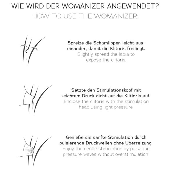 Γυναικείος Κλασικός 2 - επαναφορτιζόμενος διεγέρτης αέρα (κόκκινο)