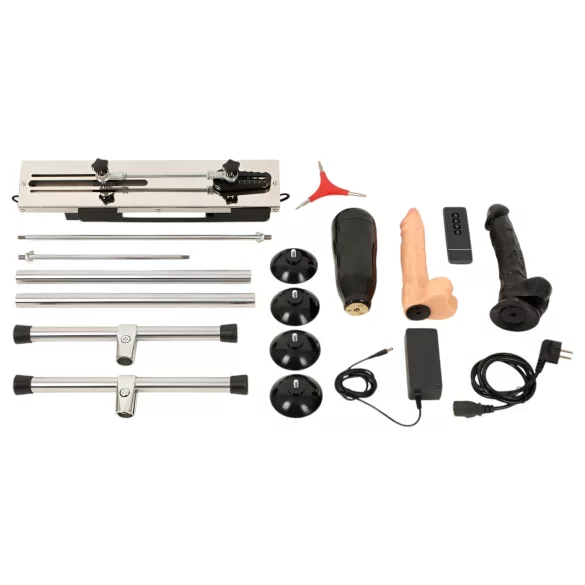 The Banger - μηχανή σεξ διπλή - με 2 δονητές & 1 τεχνητό αιδοίο