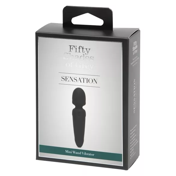 Fifty Shades of Grey - μίνι ραβδί μασάζ δονητής - μαύρο