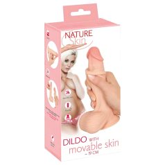   Nature Skin - δονητής με υφή δέρματος - 19cm (φυσικό)